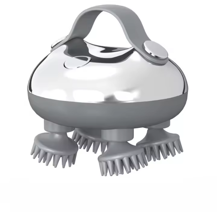 Masajeador de cabeza de pulpo simulado, prensa eléctrica de relajación del cuero cabelludo, masajeador de amasado automático - 1