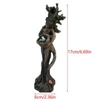 Estatua de Diosa del Bosque Escultura de Resina Creativa para Decoración de Escritorio y Jardín - details 9