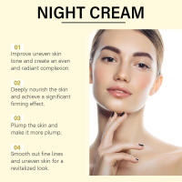 Crema facial reafirmante de noche para nutrir, iluminar, hidratar, hidratar y reducir las arrugas - details 9