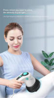 Masajeador corporal eléctrico anticelulitis, instrumento de masaje portátil para adelgazar grasa, cuidado de la salud, vibración, columna Cervical, cuello, cintura - details 0