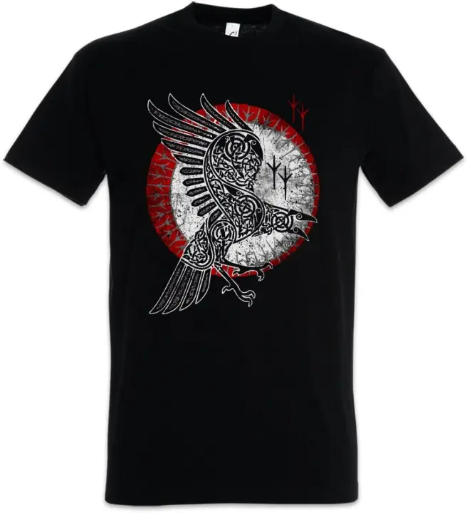 Camiseta De cuervo nórdico para Hombre - 1