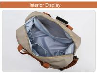 Bolsa de Gimnasio Portátil Equipo de Fitness para Mujeres y Hombres Bolsa de Lona para Llevar en la Viaje - details 6