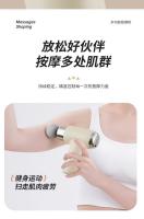 Mini Pistola de Fascia Masajeador Vibrante de Alta Frecuencia Instrumento de Fascia Telescópico Muscular para Mujeres Belleza y Adelgazamiento del Cuerpo - details 10