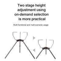 Soporte de Expansión para Estufa de Tipo Tarjeta Estante Estable de Altura para Campamento y Barbacoa Aleación de Aluminio Deportes y al Aire Libre - details 4