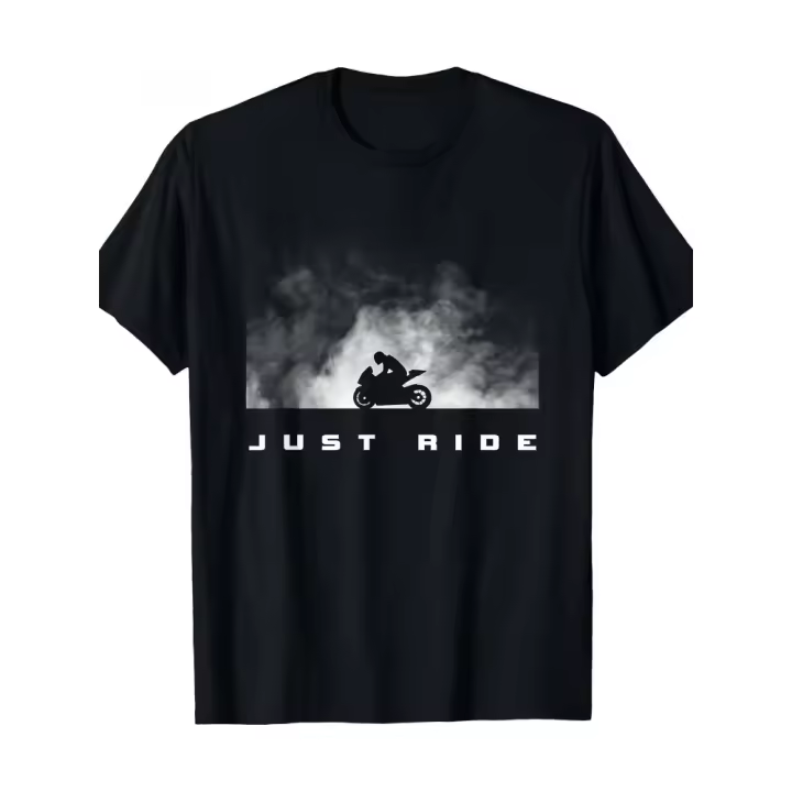 Camiseta de motocicleta-220g - 1