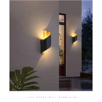 Lámparas de pared al aire libre pasillo impermeable lámparas de pared al aire libre sala de estar escandinavo moderno minimalista terraza balcón pasillo patio lámparas y linternas - details 5