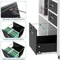 Archivador de Madera, 3 cajones, 2 estantes Abiertos - details 4
