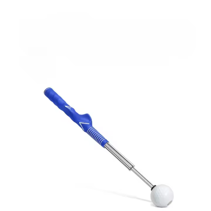 Mini Bastón Telescópico Portátil Fácil De Llevar Para Swing De Golf Ejercitador Audible Para Swing - 1