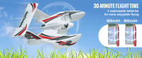 SucceBuy RC Plane - 2.4GHz 3-Ch, giroscopio de 6 ejes, 2 baterías, anfibio, fácil de volar para todos - details 3