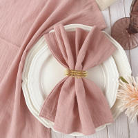 Pañuelos de Tela Rojos 12pcs Ideal para Decoración de Cocina y Mesas de Navidad y Año Nuevo - details 4