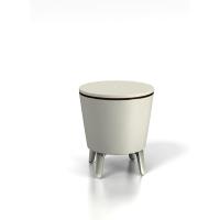 Mesa Nevera para Exterior y Jardín, Ratán, Color Crema, Capacidad 30 L, 45 latas - details 22