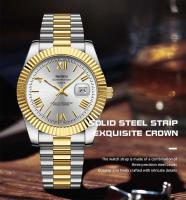 Reloj de pulsera NIBOSI clásico de lujo de primera calidad, Reloj de pulsera resistente al agua con fecha y función, Reloj de cuarzo Miyota para Hombre - details 12