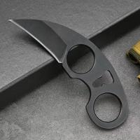Cuchillo De Acero Inoxidable Para Exteriores Pequeño Y Portátil Multiusos Colgante En Cuello Para Camping Y Sobrevivencia Con Cadena De Herramientas - details 4