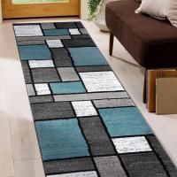 Alfombras de Salón antideslizantes, Modernas, Pelo Corto para Salón, Dormitorio, área Interior - details 10
