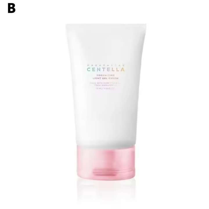Crema Ligera en Gel de Centella Asiática de Madagascar 75ML Ampolla Reafirmante de Poros Alivio para Piel Facial Irritada Herramientas de Cuidado Facial - 1
