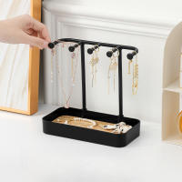 Almacenamiento de joyas de mesa y estante de almacenamiento de placas colgantes - details 5