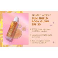 Kopari Sun Shield Body Glow, FPS 30 de amplio espectro, y textura de gel ligera que se absorbe rápidamente, no pegajosa, brillante. - details 0