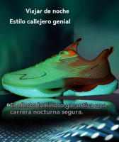 Zapatillas de deporte que absorben los golpes Zapatos de malla de fondo suave de verano Zapatos para correr ultraligeros con plataforma - details 6