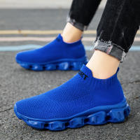 Zapatillas de deporte informales para hombre, zapatos deportivos cómodos sin cordones para exteriores - details 8