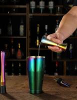 Coctelera trasera Boston Shaker: Juego de 2 piezas: herramienta de barra de barman profesional con peso de 18,6 oz y peso de 25 oz - details 18