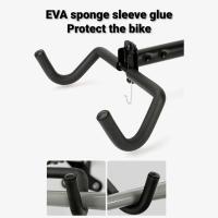 Upright Bike Stand - Premium Quality Vertical & Horizontal Adjustable Bicycle Floor Parking Rack - Safe & Stable for MTB Road Bi - details 8