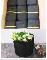Nuevas bolsas no tejidas para plantar y trasplantar árboles de plántulas de flores, ETA hortícola - details 11