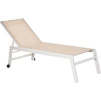 Hamaca de Aluminio para Exteriores Respalda Reclinable en 5 Posiciones Carga de 120 kg - details 0