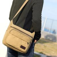 Bolso de lona a la moda para hombre y mujer, bandolera de viaje Unisex, informal, para exteriores, bandoleras clásicas - details 3
