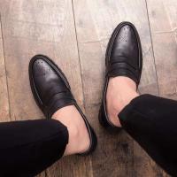 Mocasines tejidos con tacón plano de color liso, zapatos de cuero de cuello alto transpirables de alta calidad para hombres y mujeres - details 6