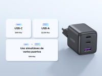 Cargador USB C GAN UGREEN 30W Compatible con Google Pixel, iPhone, iPad Accesorios de Electrónica - details 10