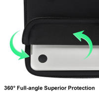 Bolsa negra para ordenador portátil de 11, 13, 14, 15 y 15,6 pulgadas para Lenovo, Xiaomi, Dell, funda para ordenador portátil, funda para Macbook Air Pro Retina - details 2