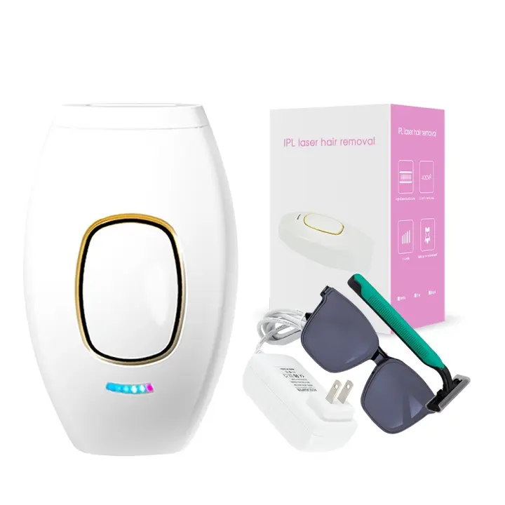 Dispositivo Profesional de Eliminación de Vello con Láser IPL 500, 000 Flashes, 5 Niveles, Sin Dolor, para Cuerpo Completo y Área del Bikini - 1