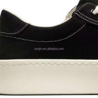 Nuevos zapatos con plataforma elevadora para hombre, diseño informal y grueso, suela de goma blanca, calzado deportivo de lona a la moda para hombre, Wenzhou 44 - details 4