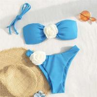 Bikini tanga para mujer, traje de baño brasileño con cordones, conjunto de bikini para mujer 2025 - details 19