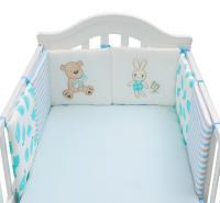 Protector de Cuna para Bebé Almohadilla de Protección de Seguridad para Niños Pequeños - details 9