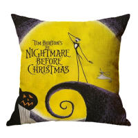 Bonenjoy 1 funda de cojín de Halloween para el hogar, 45x45 cm, fundas de almohada impresas, fundas de almohada para decoración de festivales, regalo de alta calidad - details 0
