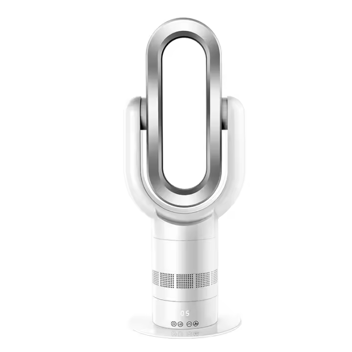 Ventilador eléctrico sin hojas Calefacción y refrigeración simple de doble uso Control remoto Calentador silencioso Ventilador de circulación de aire de viento natural - 1