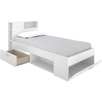 , Cama Compacta de 90 x 190 con Cajones, Blanco, 96 x 99 x 218 cm - details 5