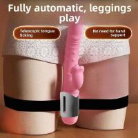 Vibrador consolador de cuero con correa forzada, arnés eléctrico para cintura, soporte para cinturón con lazo fijo, inserción de orgasmos especializados - details 5