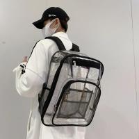 Nueva Mochila Transparente de PVC 2025 Mochilas para Estudiantes Universitarios Tamaño 30*16*44 - details 5