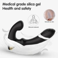 Empaque privado SEXY Control remoto Masajeador de próstata masculino Vibradores de tapón anal Masturbador masculino Vibrador de consolador Juguete sexual para mujer - details 10