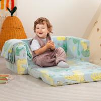 Sherpa suave plegable, cama convertible para niños y niñas, dinosaurio brillante - details 3