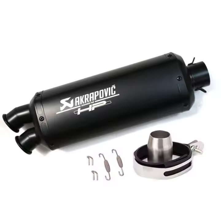 Tubo de escape modificado para motocicleta, escape doble de gran desplazamiento Z900 CB500X Chunfeng 800MT MT09 r3 - 1