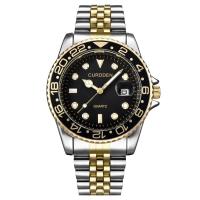 Relojes de marca famosa de lujo para hombres, relojes de cuarzo con calendario informal y banda de acero inoxidable a la moda para estudiantes y niños, relojes masculinos verdes 2024 - details 7