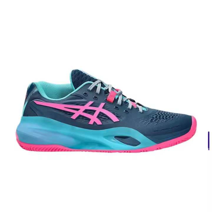 ZAPATOS DE PADEL Leten GEL-RESOLUTION X Mako Azul/Rosa Intenso - 1