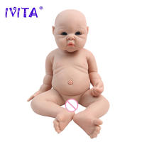 Muñeca de Silicona IVITA 100% Cuerpo Completo 47cm, 3298g Juguete Suave para Niños - details 19
