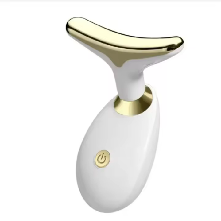Dispositivo de masaje con terapia de luz LED, para belleza facial, cuello y cuerpo, herramienta de belleza para el cuidado de la piel con pilas, regalo perfecto - 1