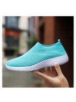 Zapatos para caminar para mujer, zapatillas de calcetín a la moda, mocasines cómodos y transpirables, zapatos informales antideslizantes - details 26