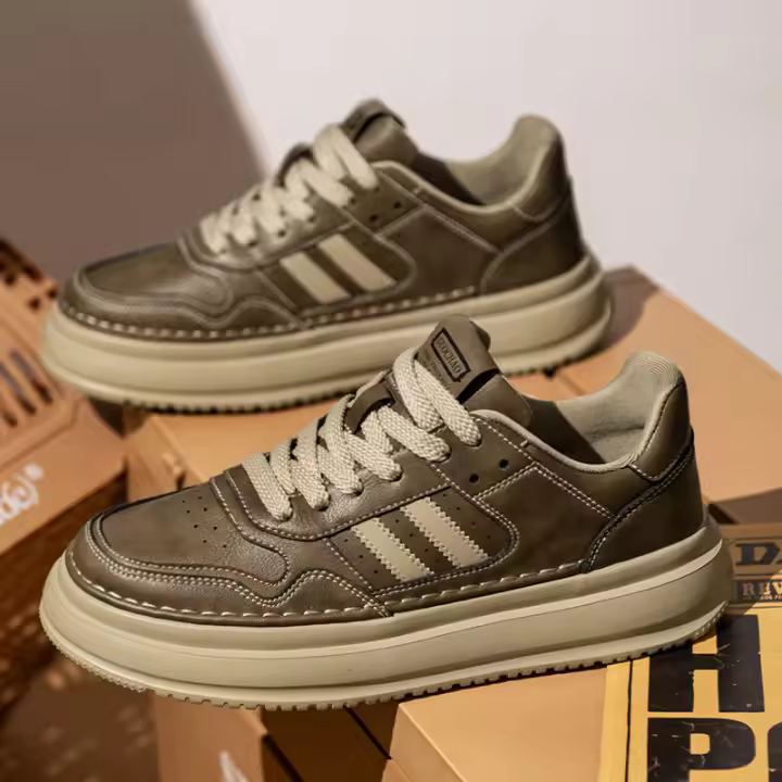 Zapatos casuales versátiles de estilo americano con suela baja - 1