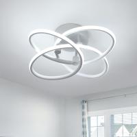 Lámpara de Techo LED para Sala de Estar, Luz creativa de Flores acrílicas, 38W, 4500LM, 6500K - details 2